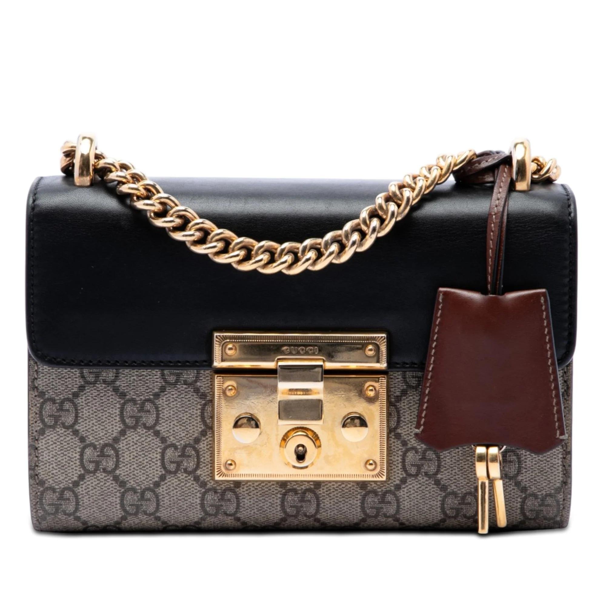 Padlock cloth crossbody bag
