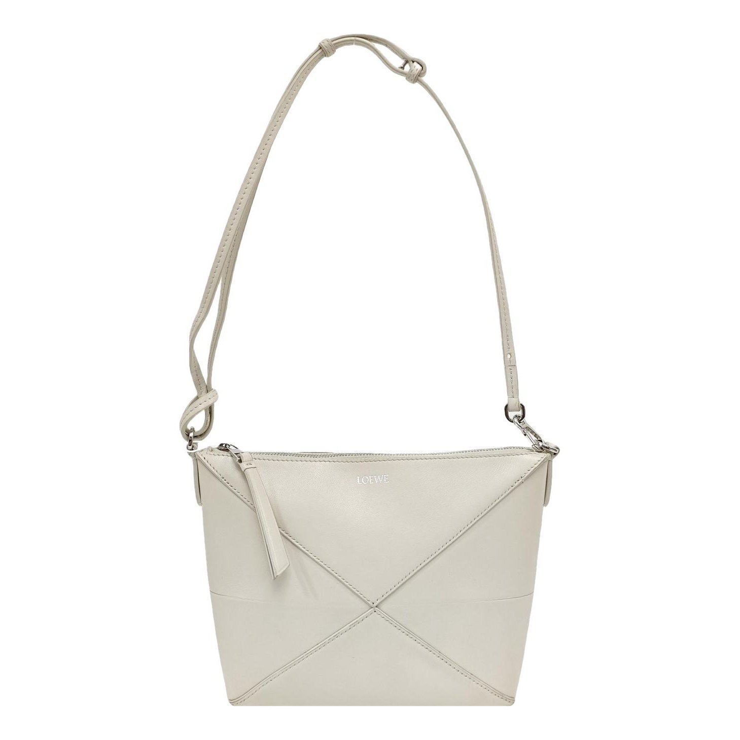 Puzzle Fold leather handbag
