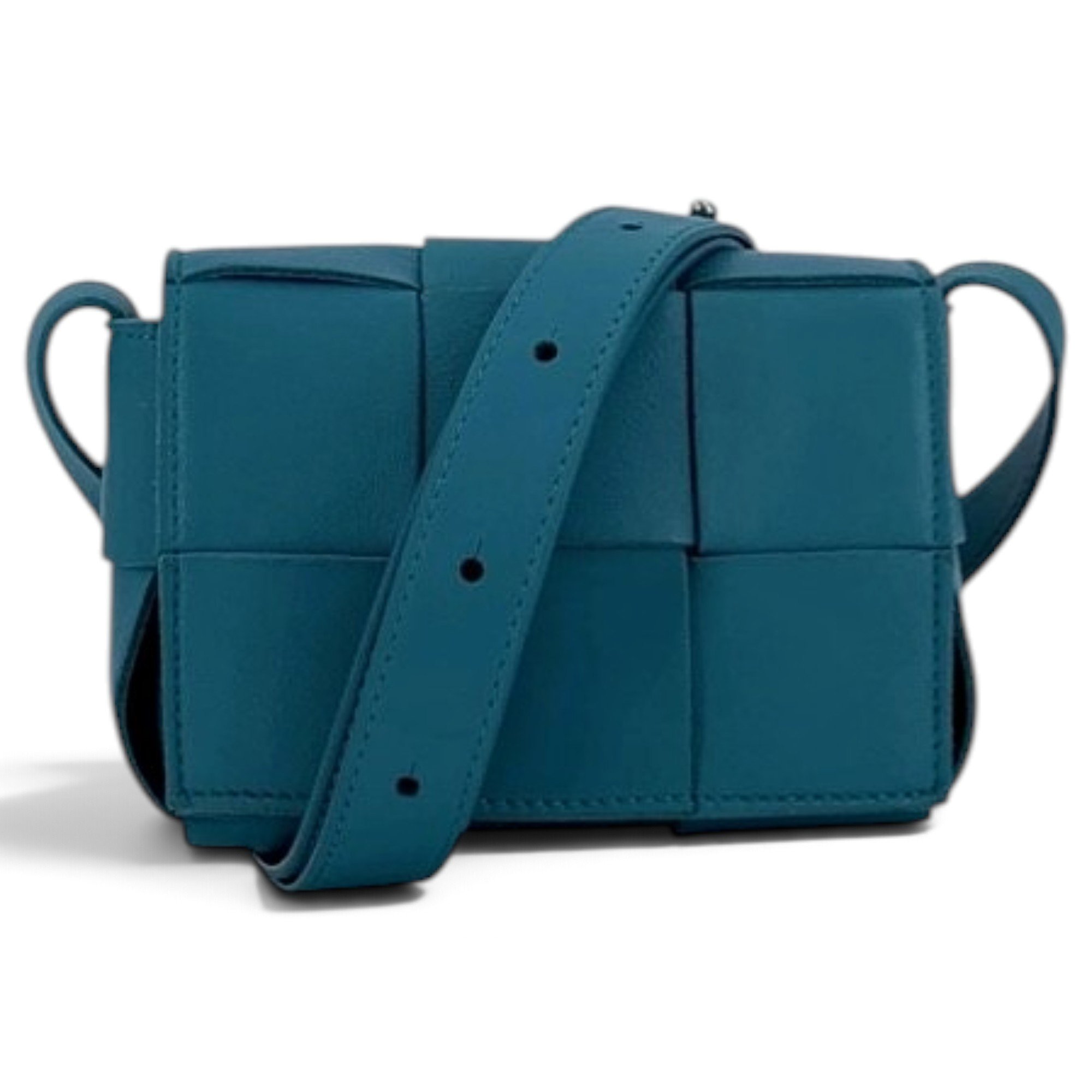 Cassette leather crossbody bag
