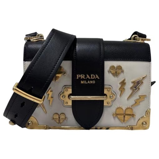 Cahier leather crossbody bag