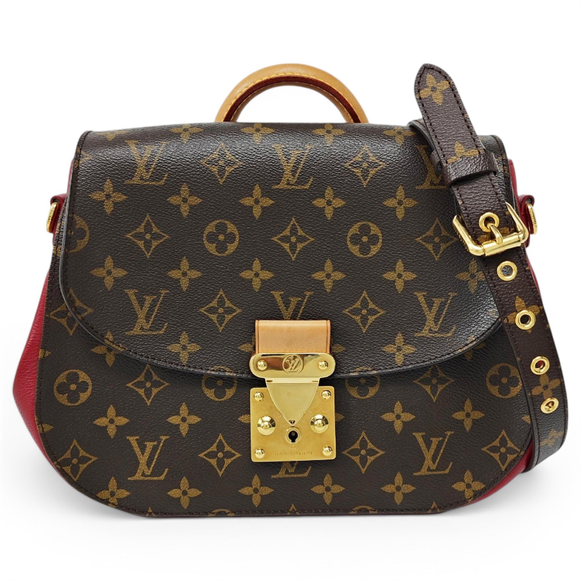 Eden leather satchel