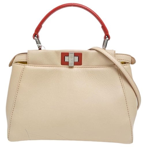 Peekaboo leather handbag