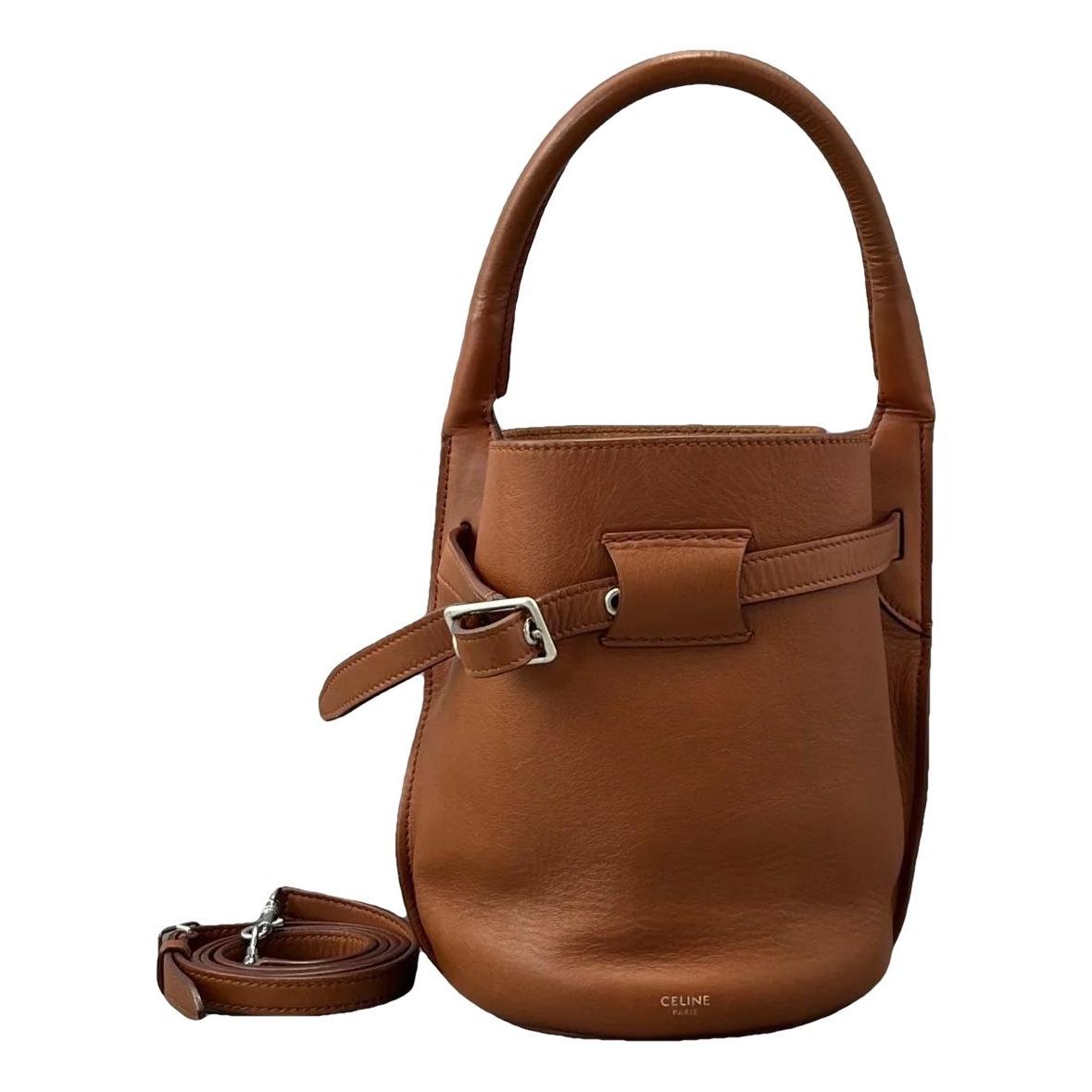 Big Bag leather mini bag