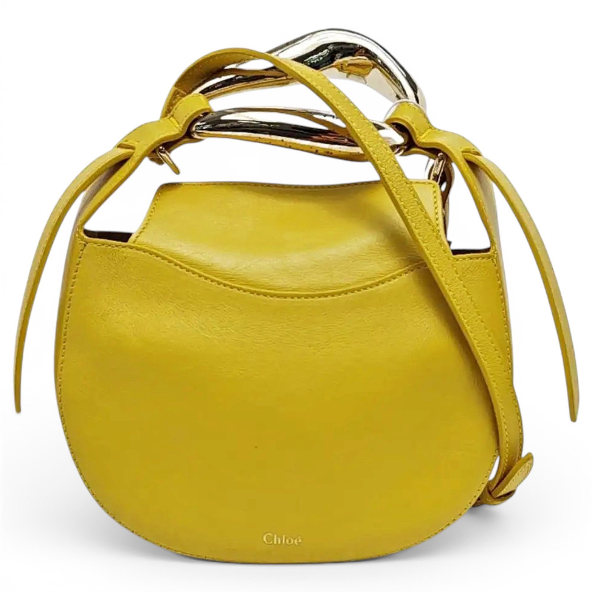 Kiss leather handbag