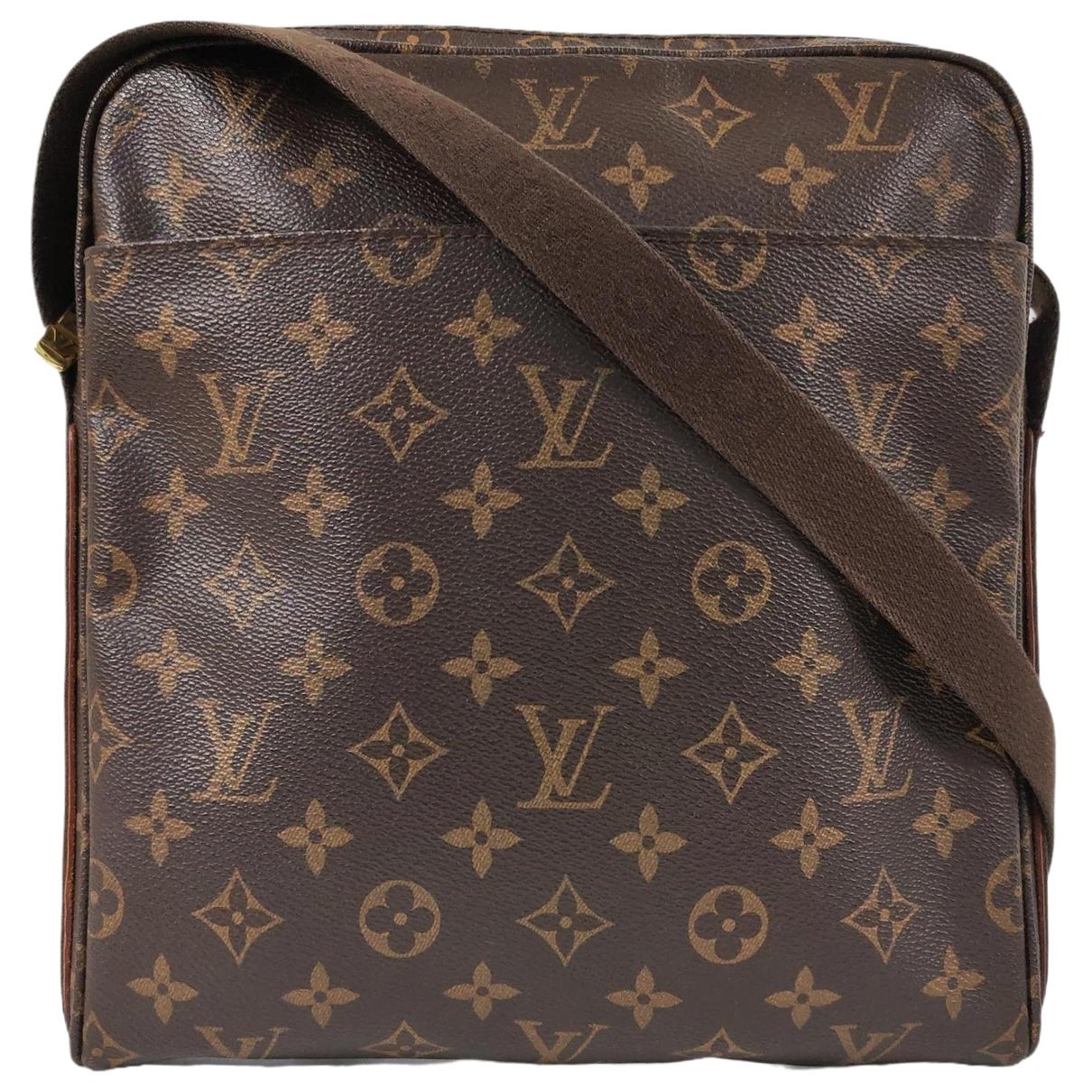 Trotteur leather handbag