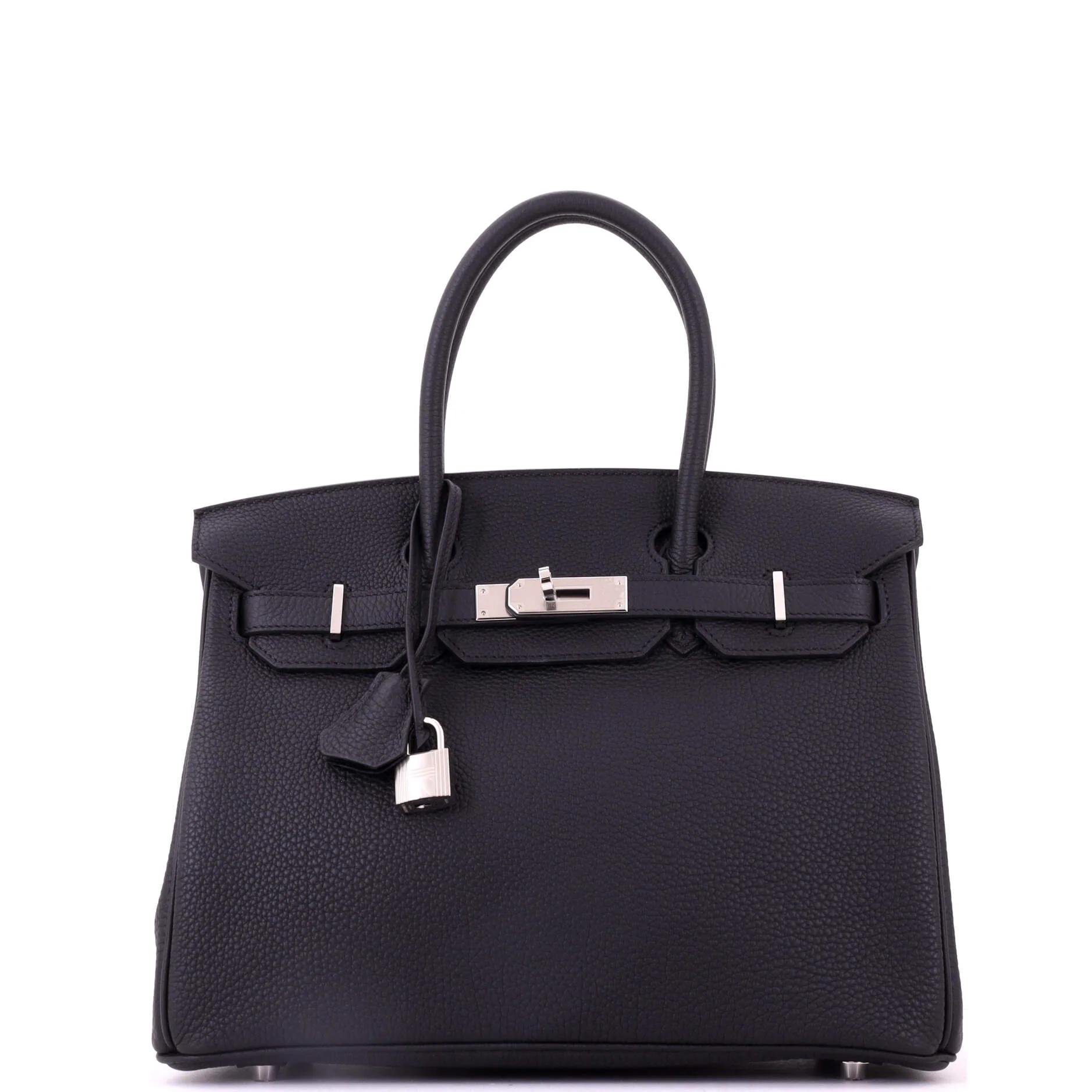 Birkin 30 leather tote