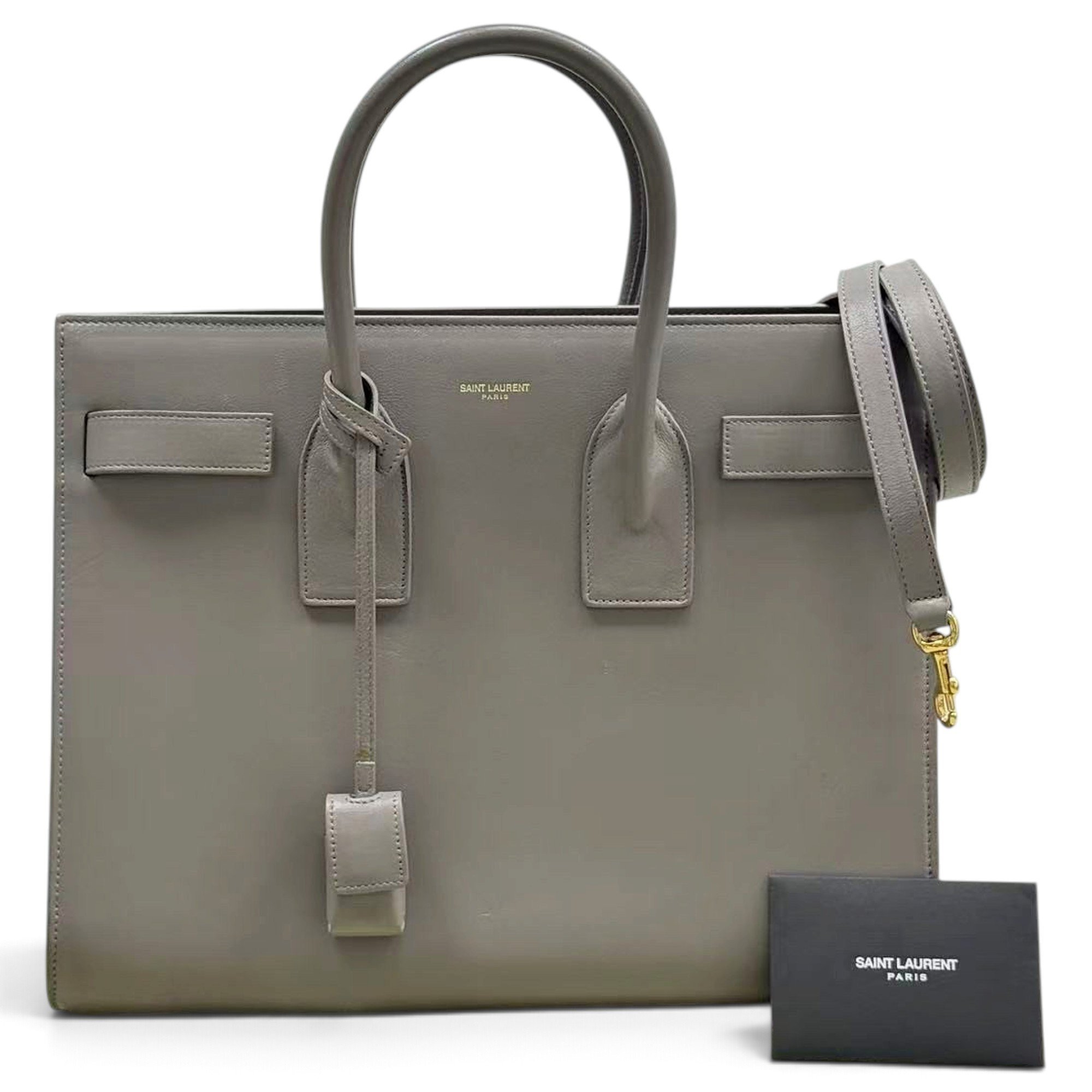 Saint Laurent Sac de Jour leather tote