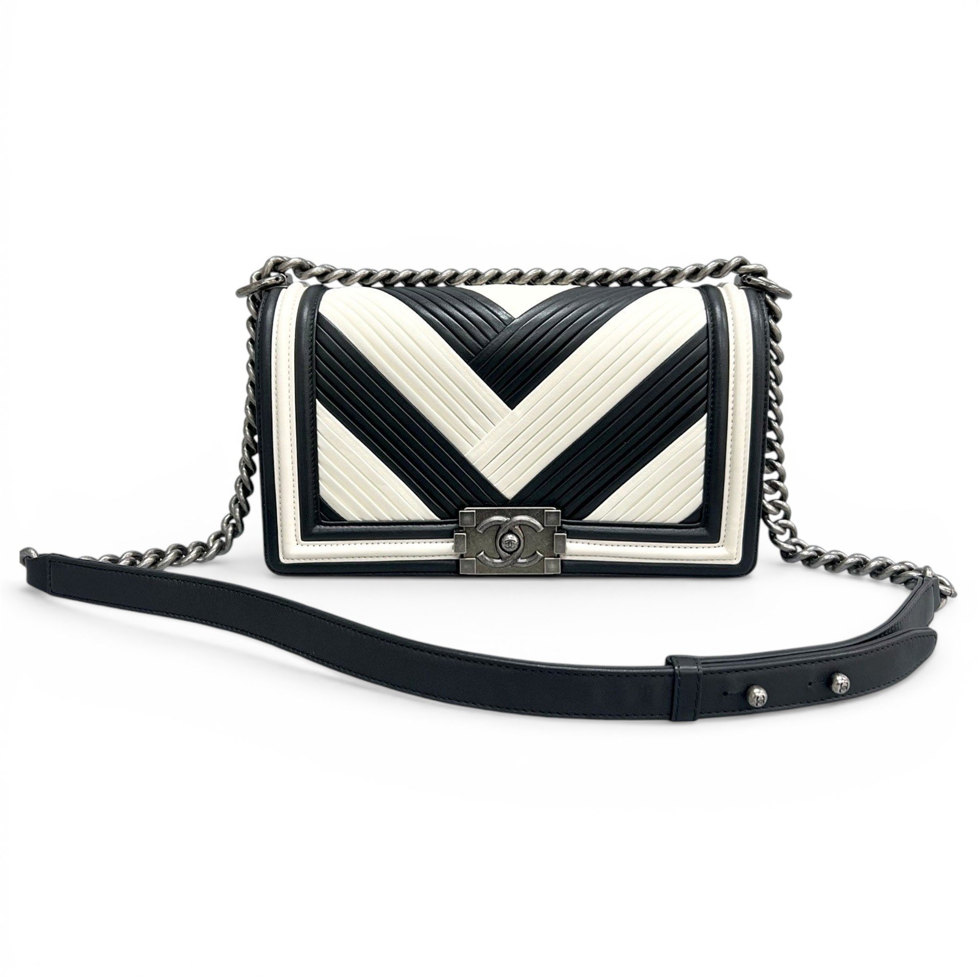 Boy leather handbag