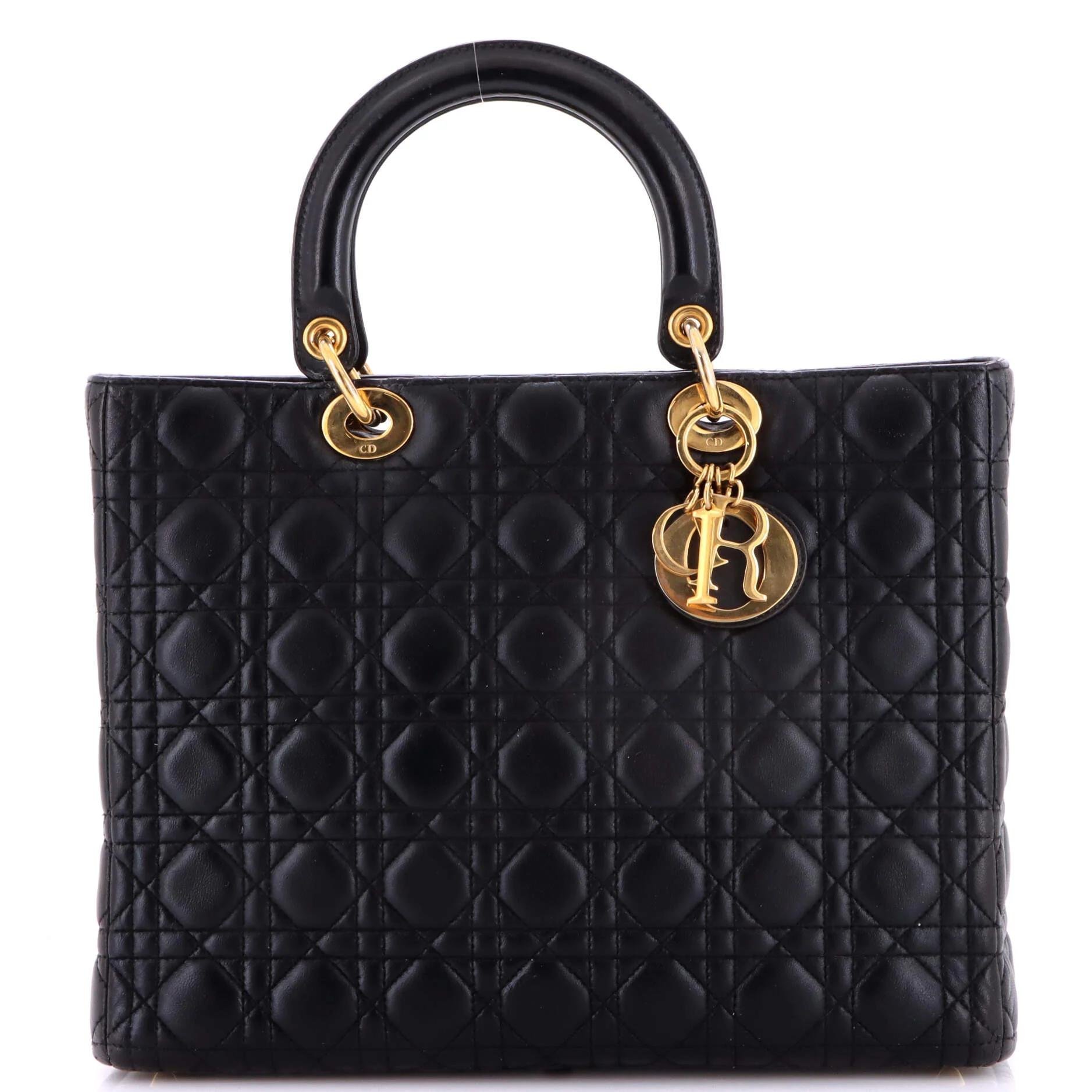 Leather tote