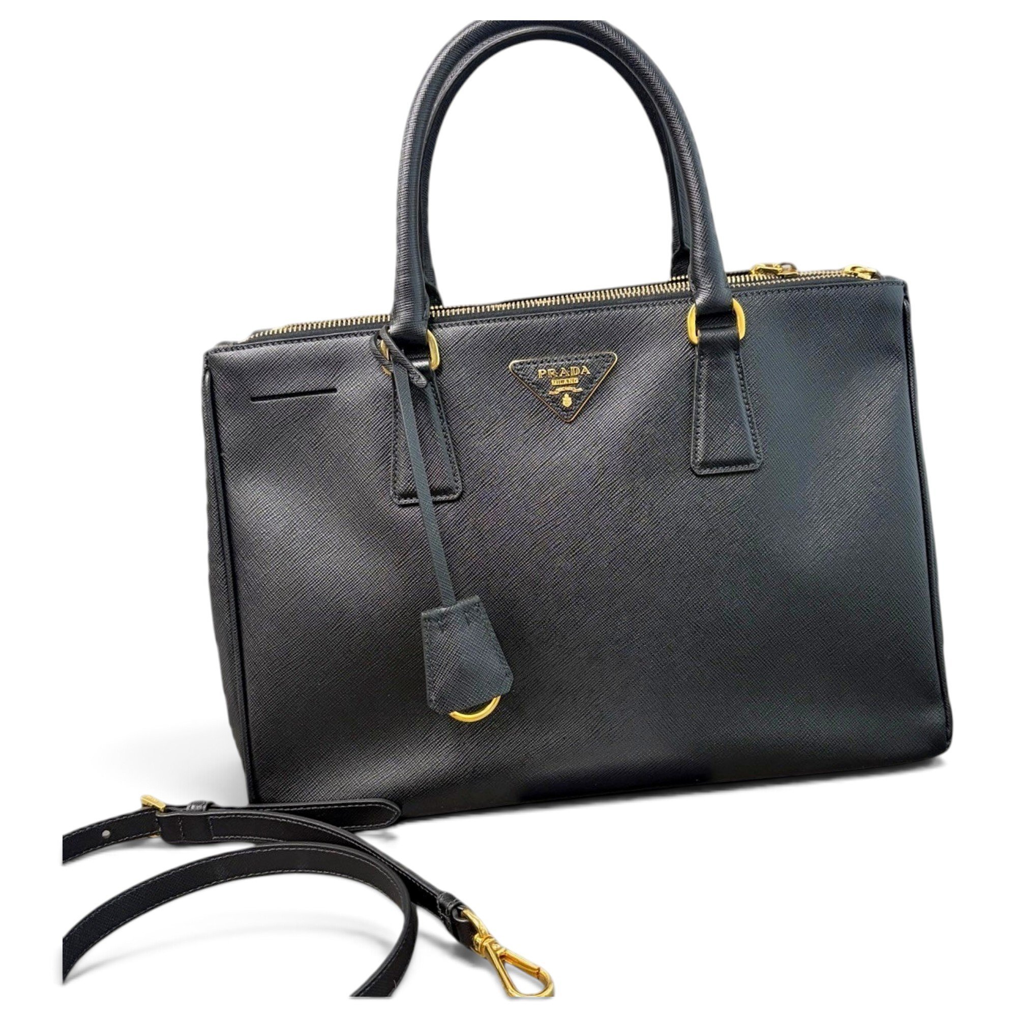 Galleria leather handbag