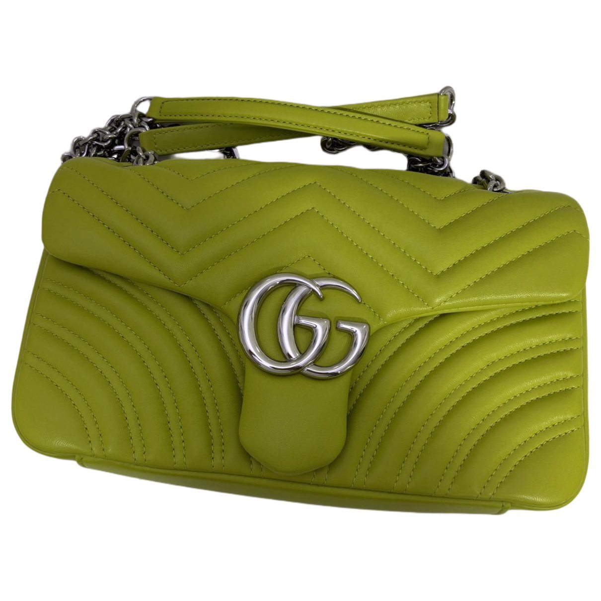 GG Marmont Flap leather crossbody bag