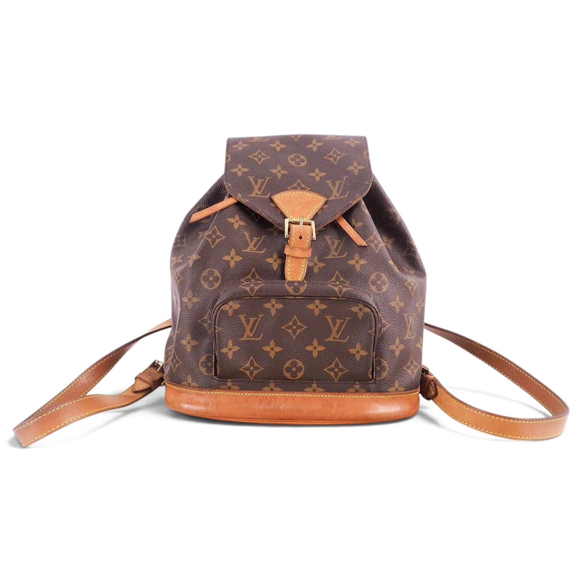 Louis Vuitton Montsouris leather backpack