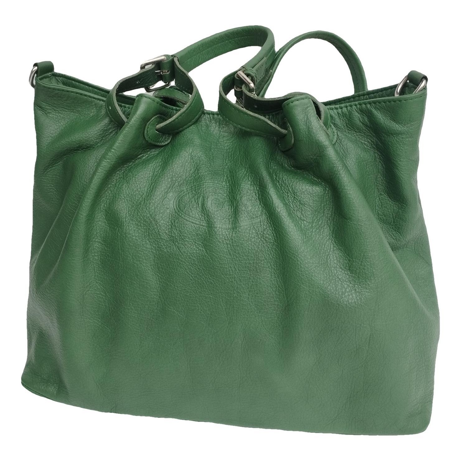 Tod's Shopping Media leather tote