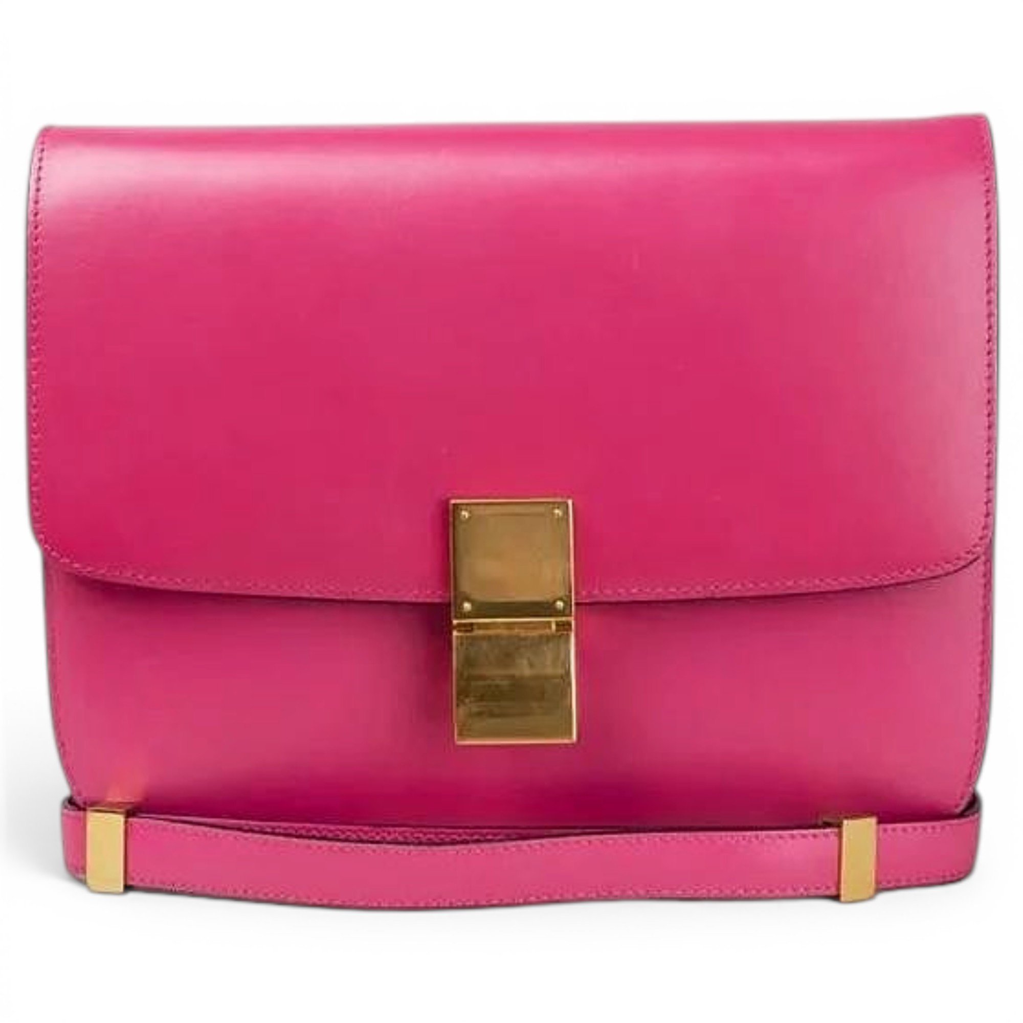 Classic leather handbag
