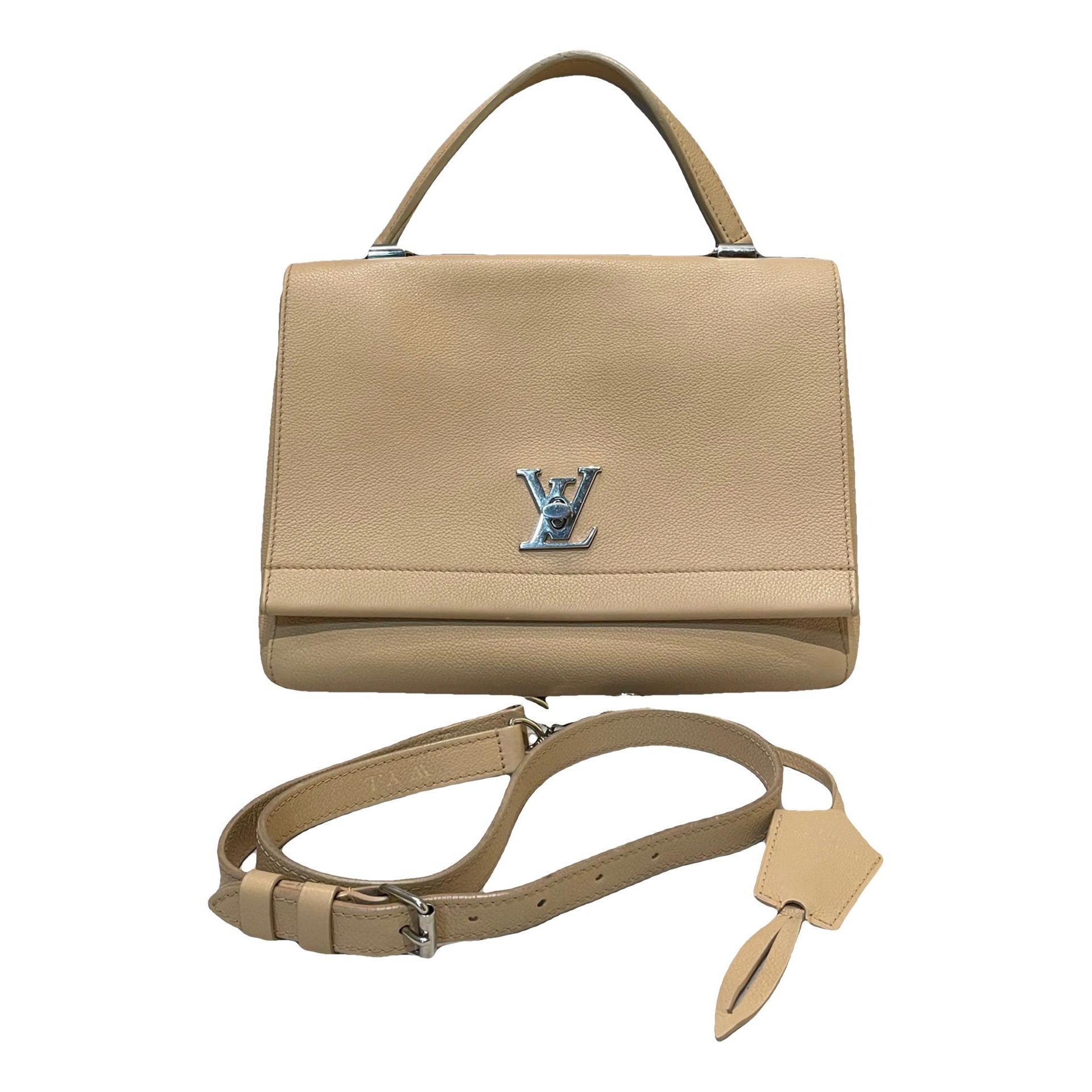 Lockme leather crossbody bag