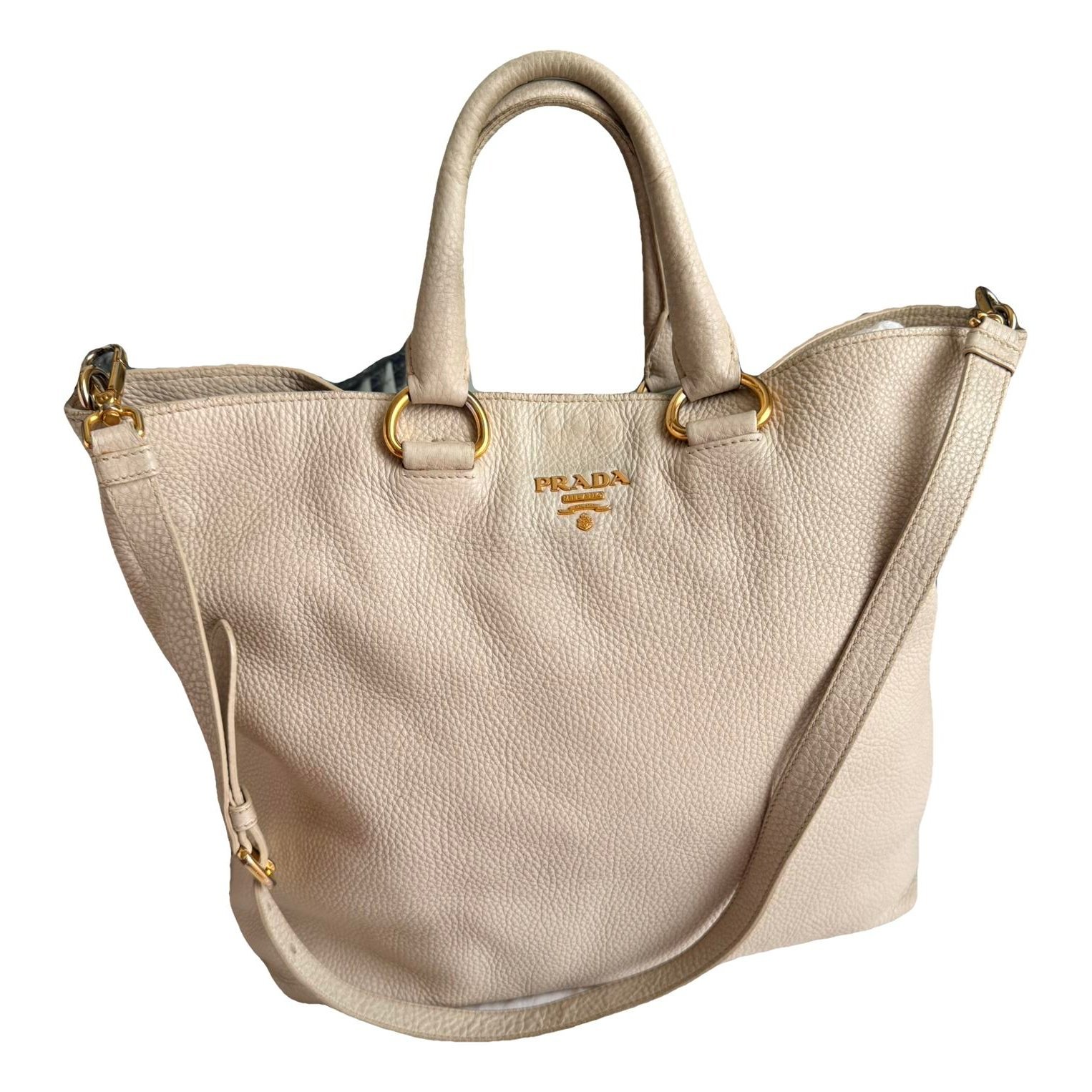 Leather tote