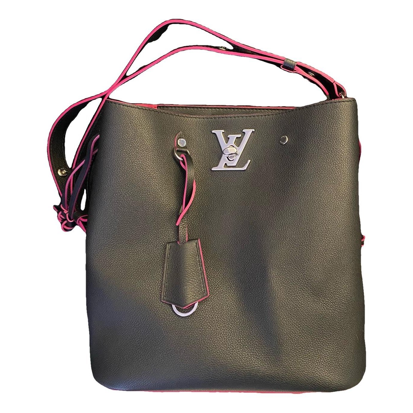 Louis Vuitton Lockme Bucket leather handbag