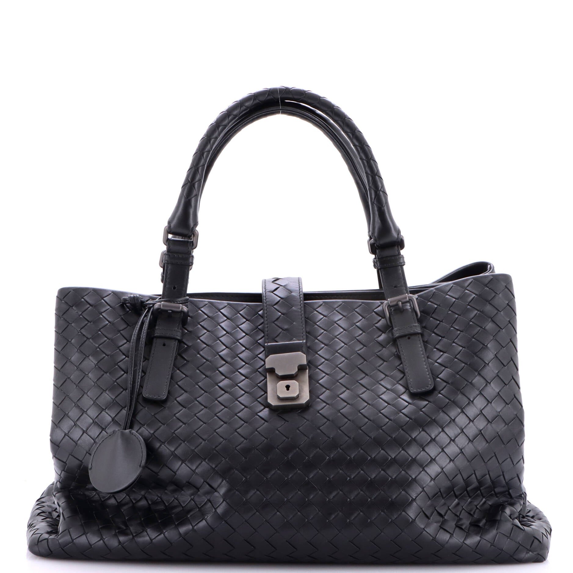 Roma Bag Intrecciato Nappa Medium