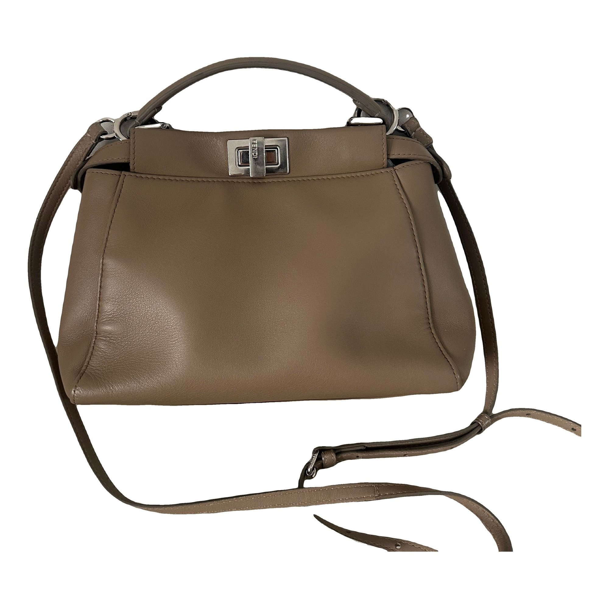 Fendi Peekaboo leather crossbody bag
