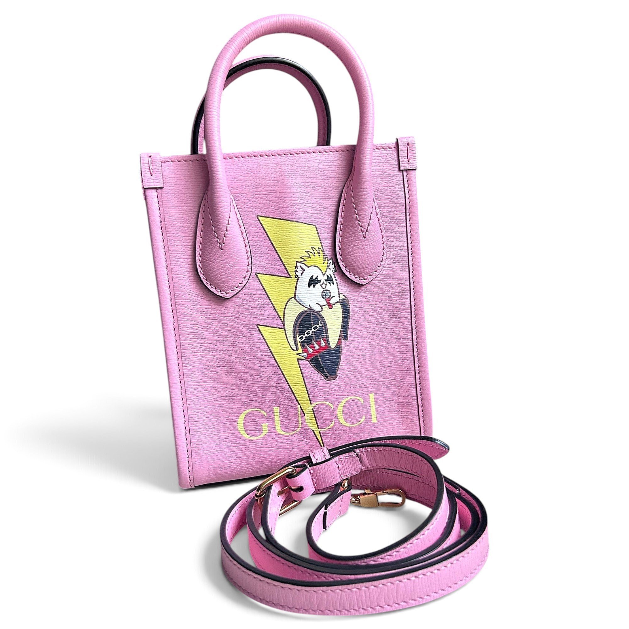 Leather tote