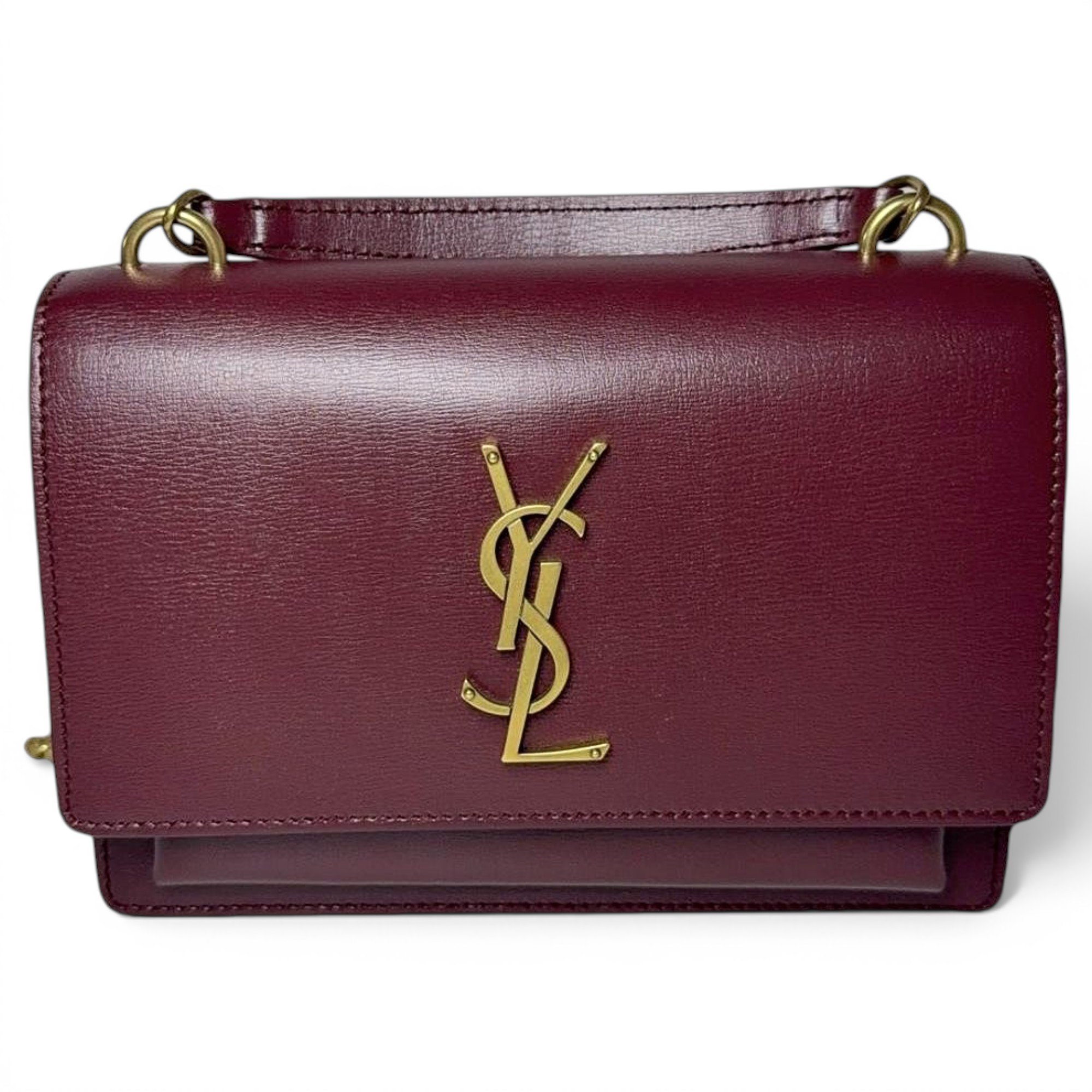 Sunset leather handbag