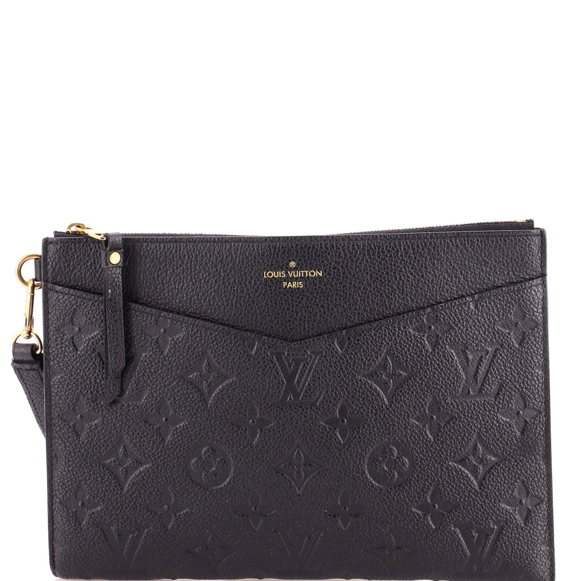 Pochette Melanie Monogram Empreinte Leather MM