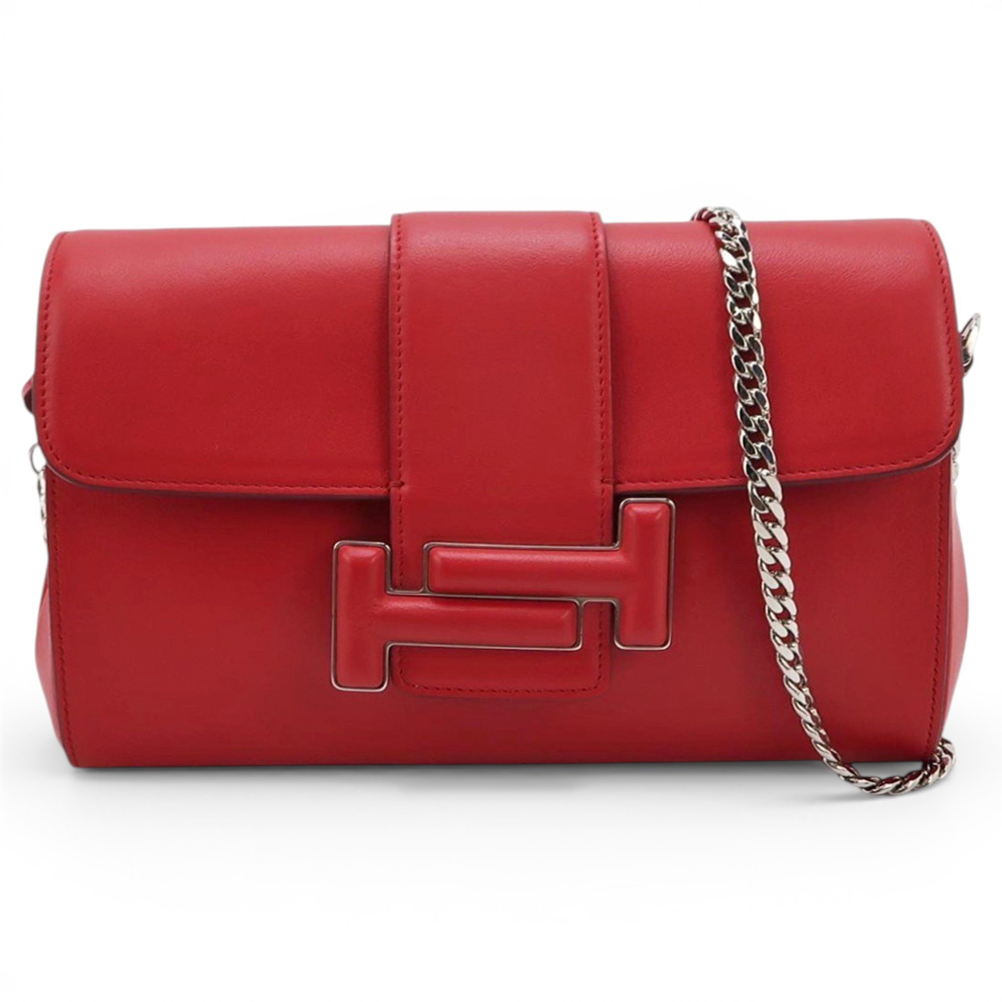Leather crossbody bag