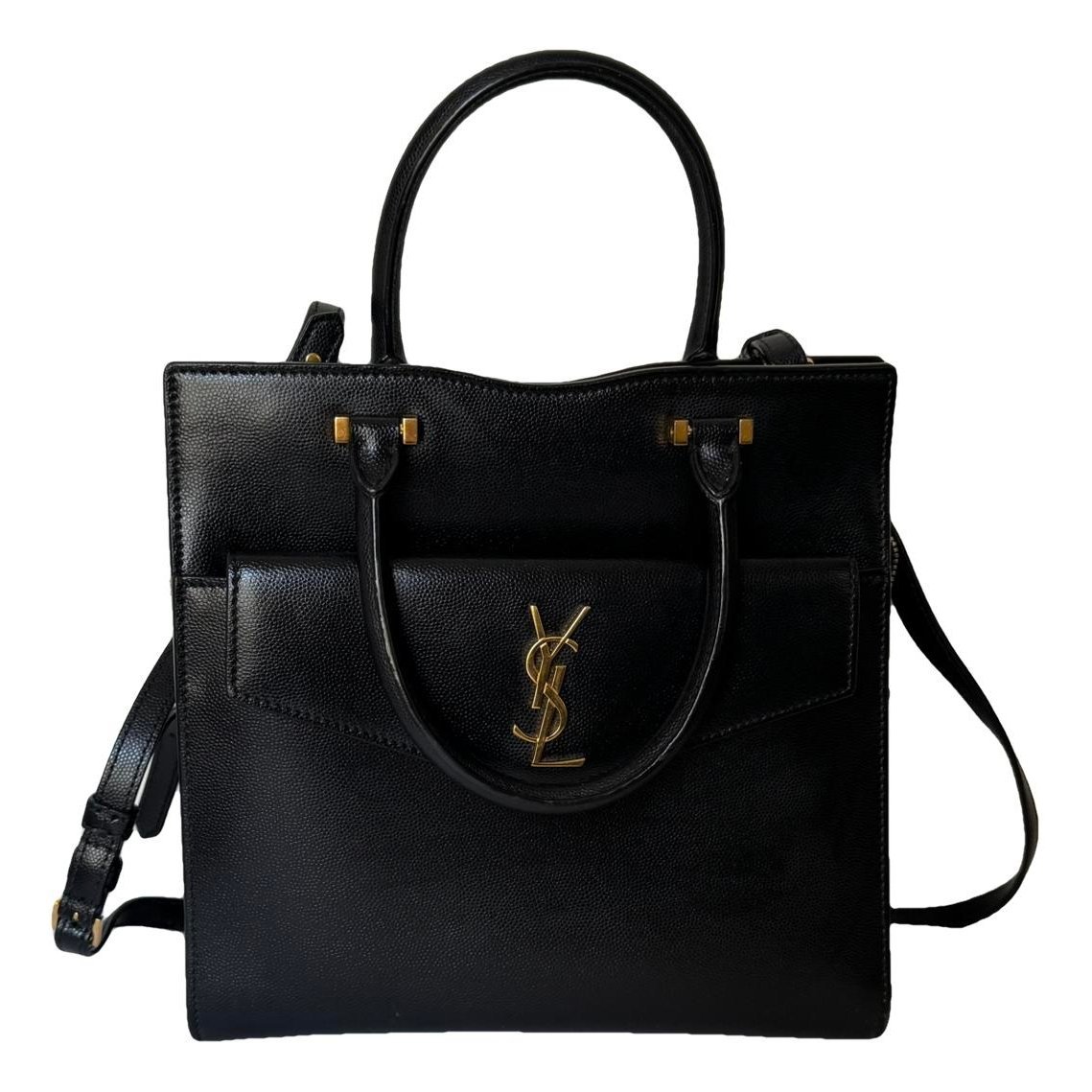 Uptown leather handbag