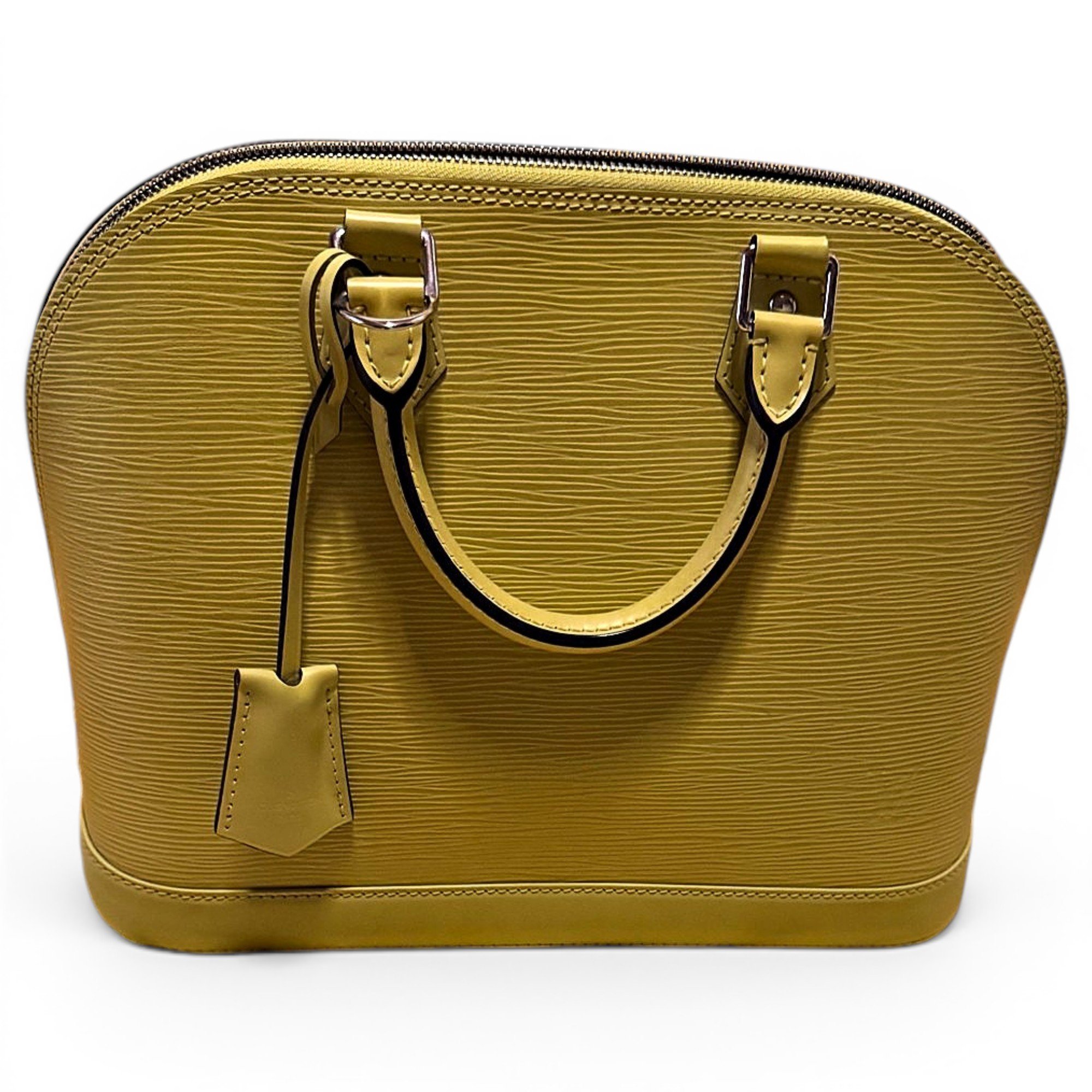 Alma leather handbag