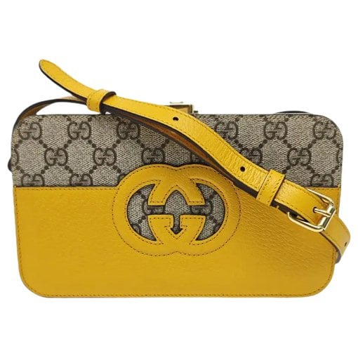 Leather crossbody bag