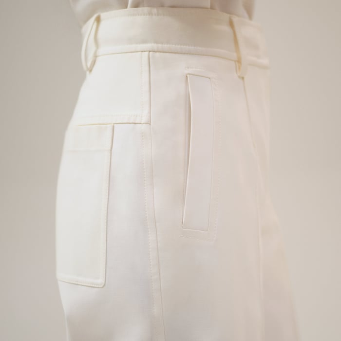 Blanc Naturel Cropped Pants