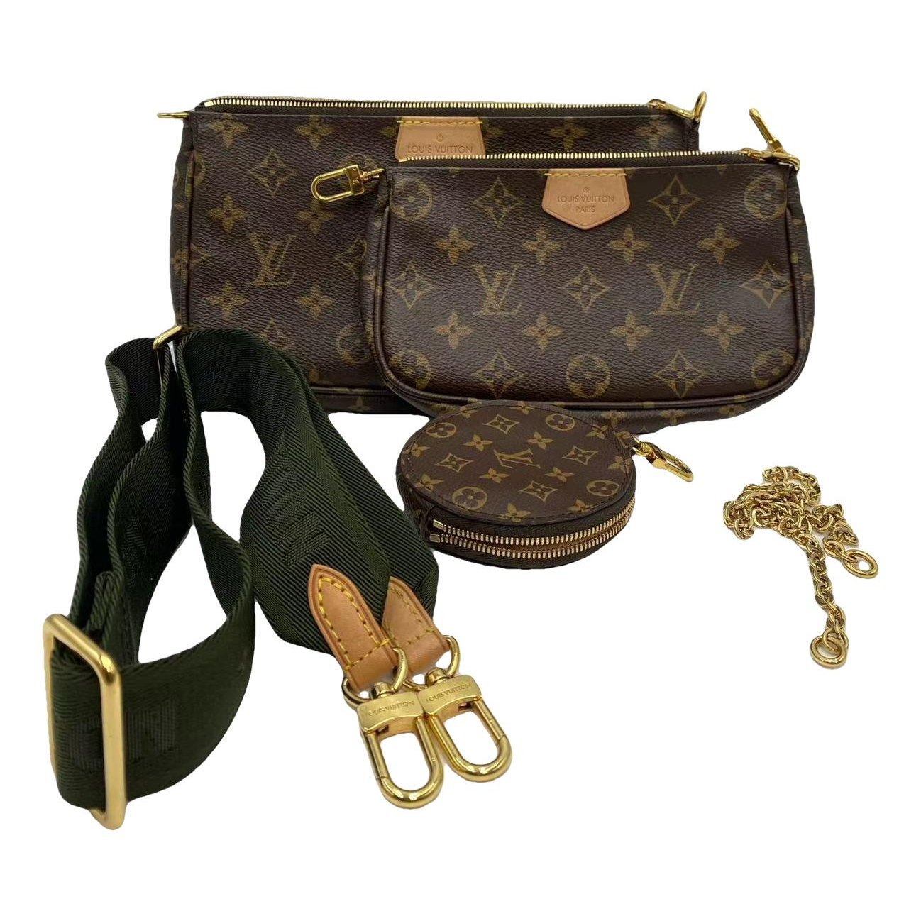 Multi Pochette Accessoires leather handbag