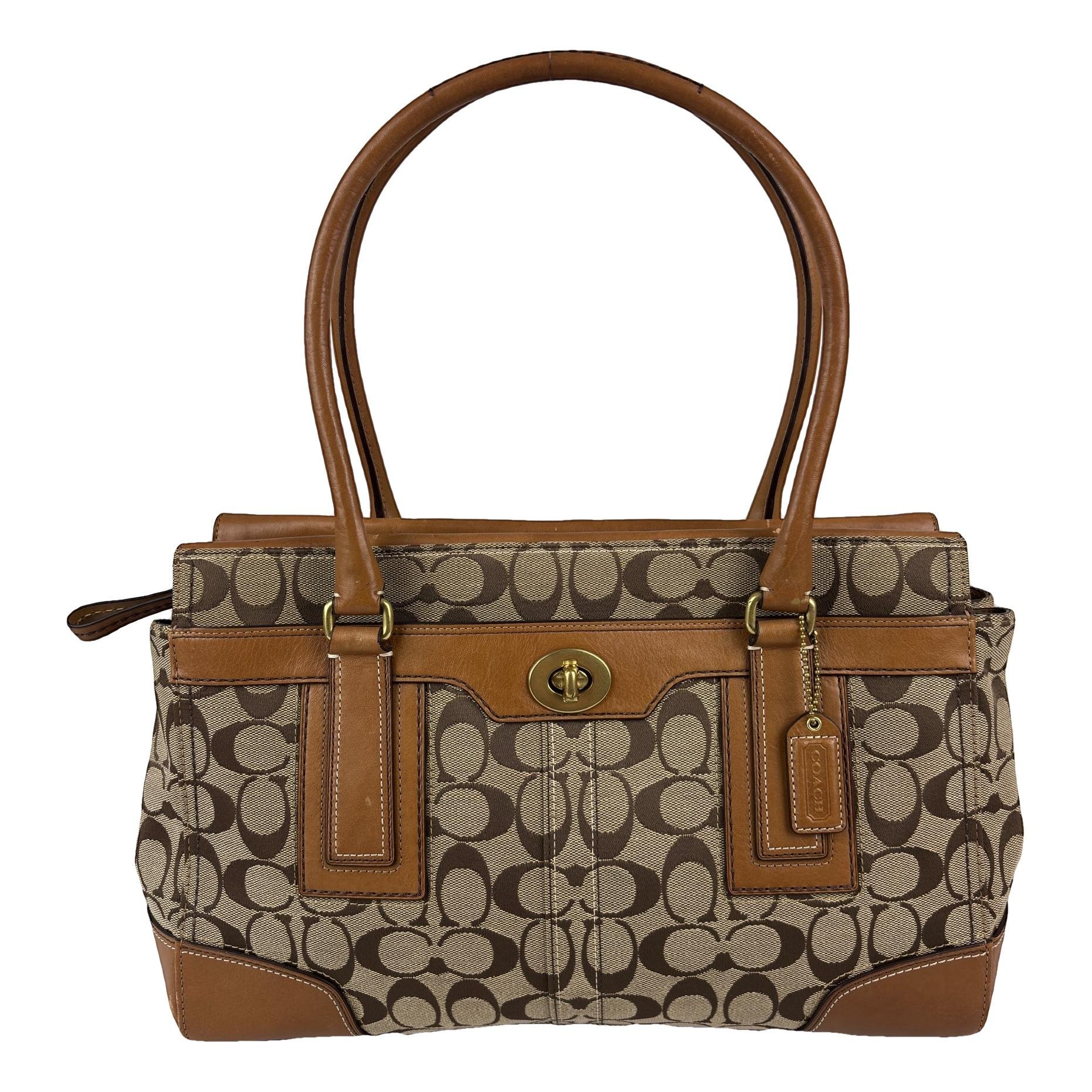 Signature Sufflette cloth handbag
