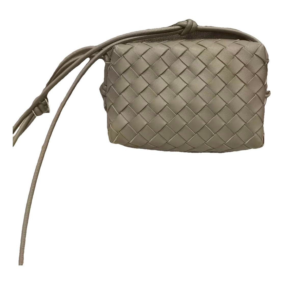 Loop leather crossbody bag