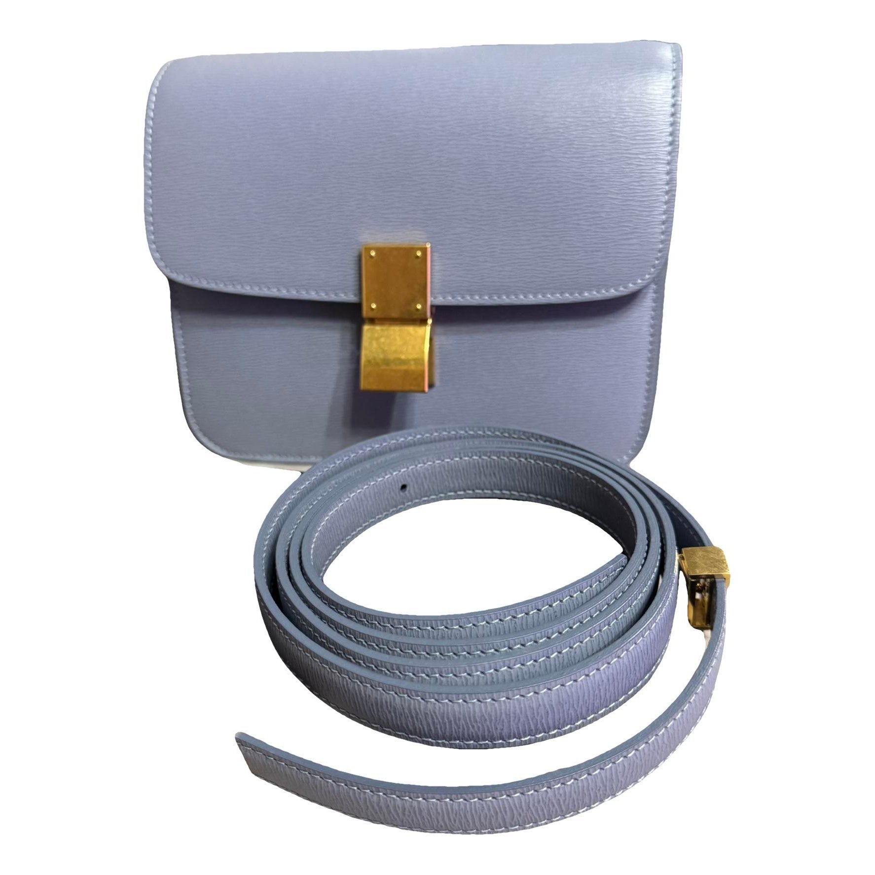 Classic leather crossbody bag