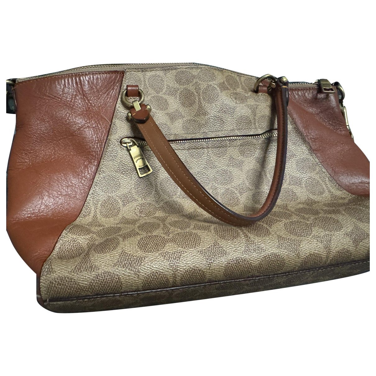 Coach Leather travel bag