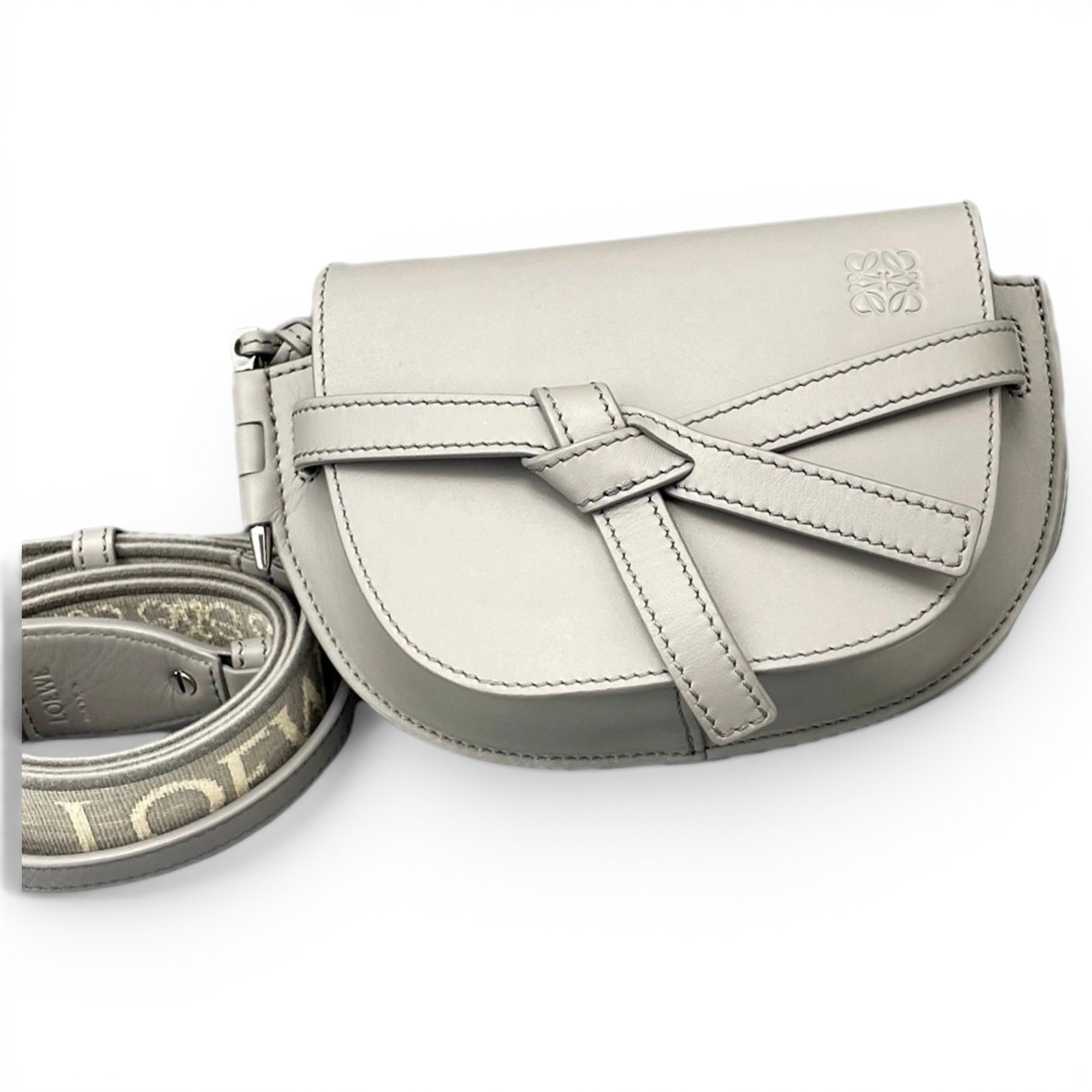 Gate leather handbag