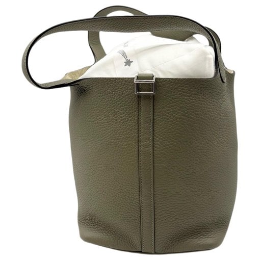 Picotin leather handbag
