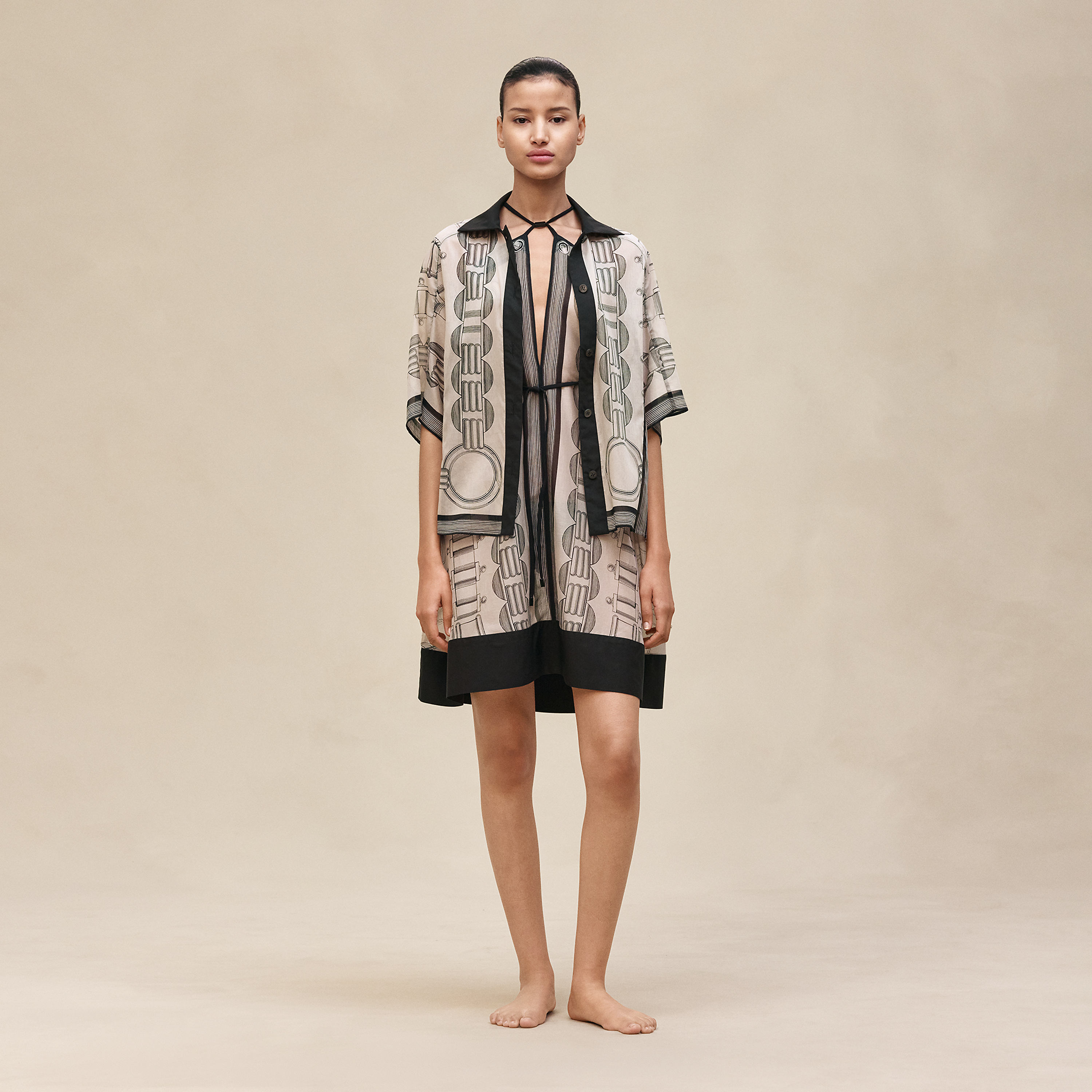 "Cahier du Colporteur" beach shirt