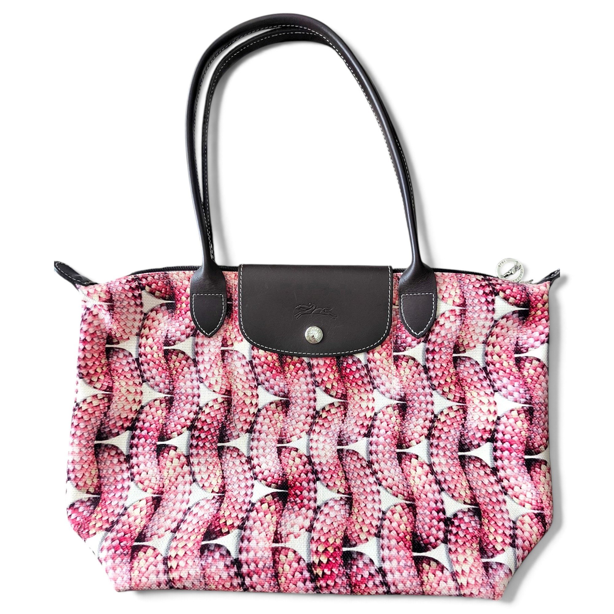 Pliage leather tote