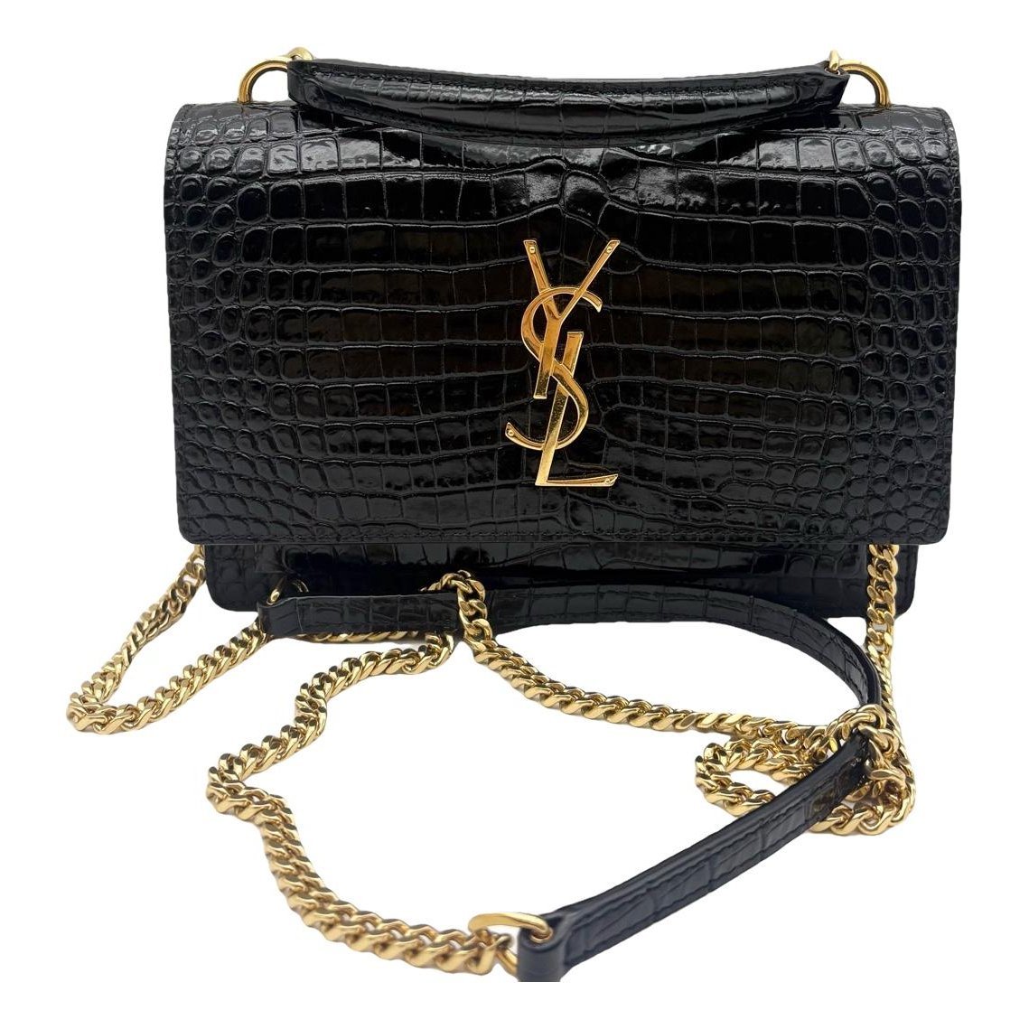 Sunset leather handbag