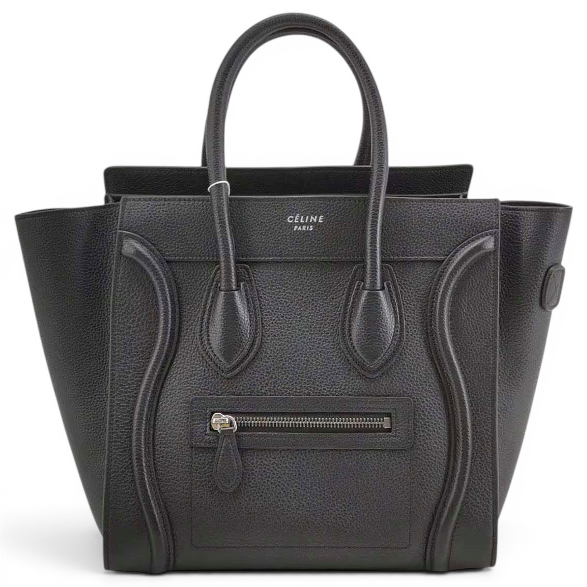 Luggage leather handbag