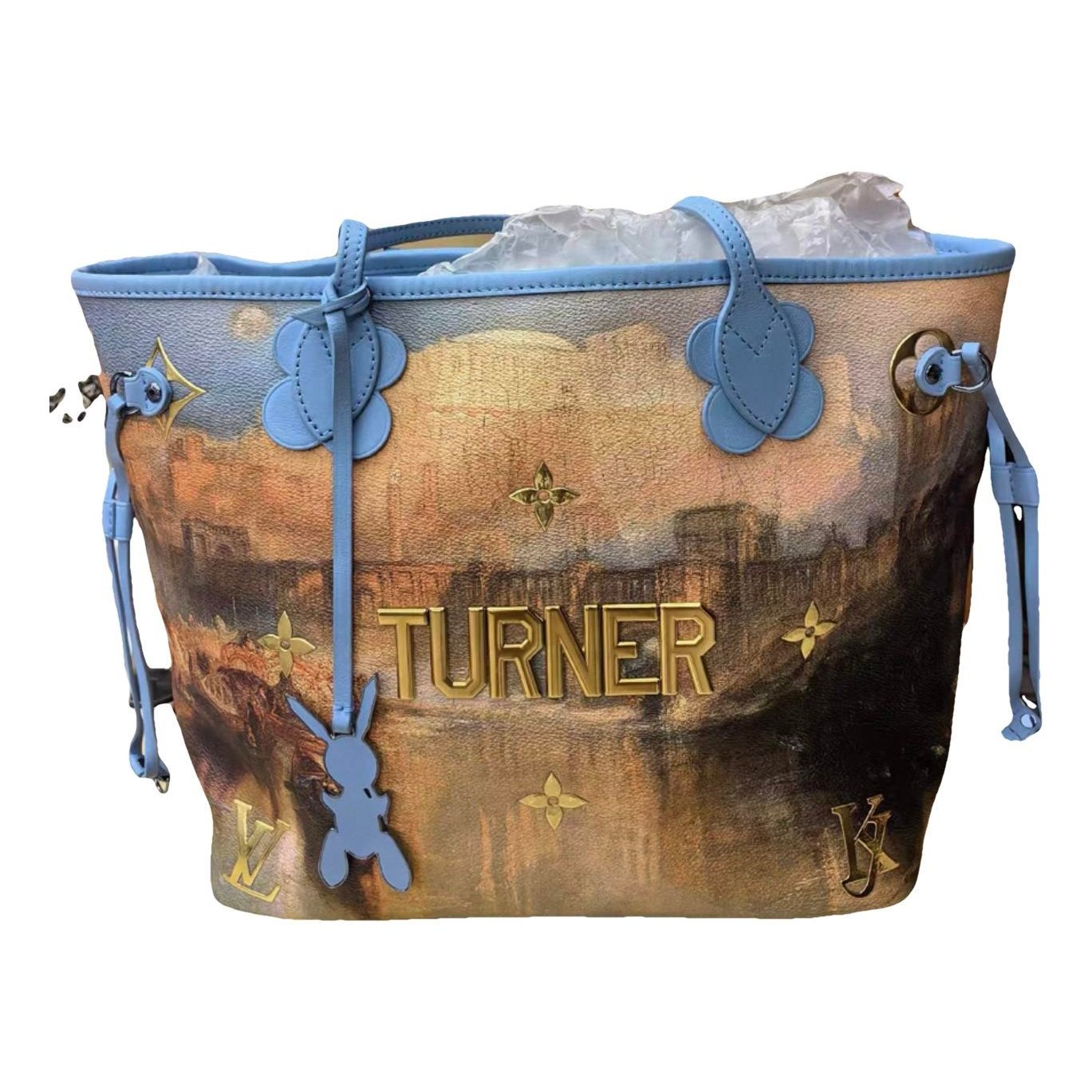 Leather travel bag