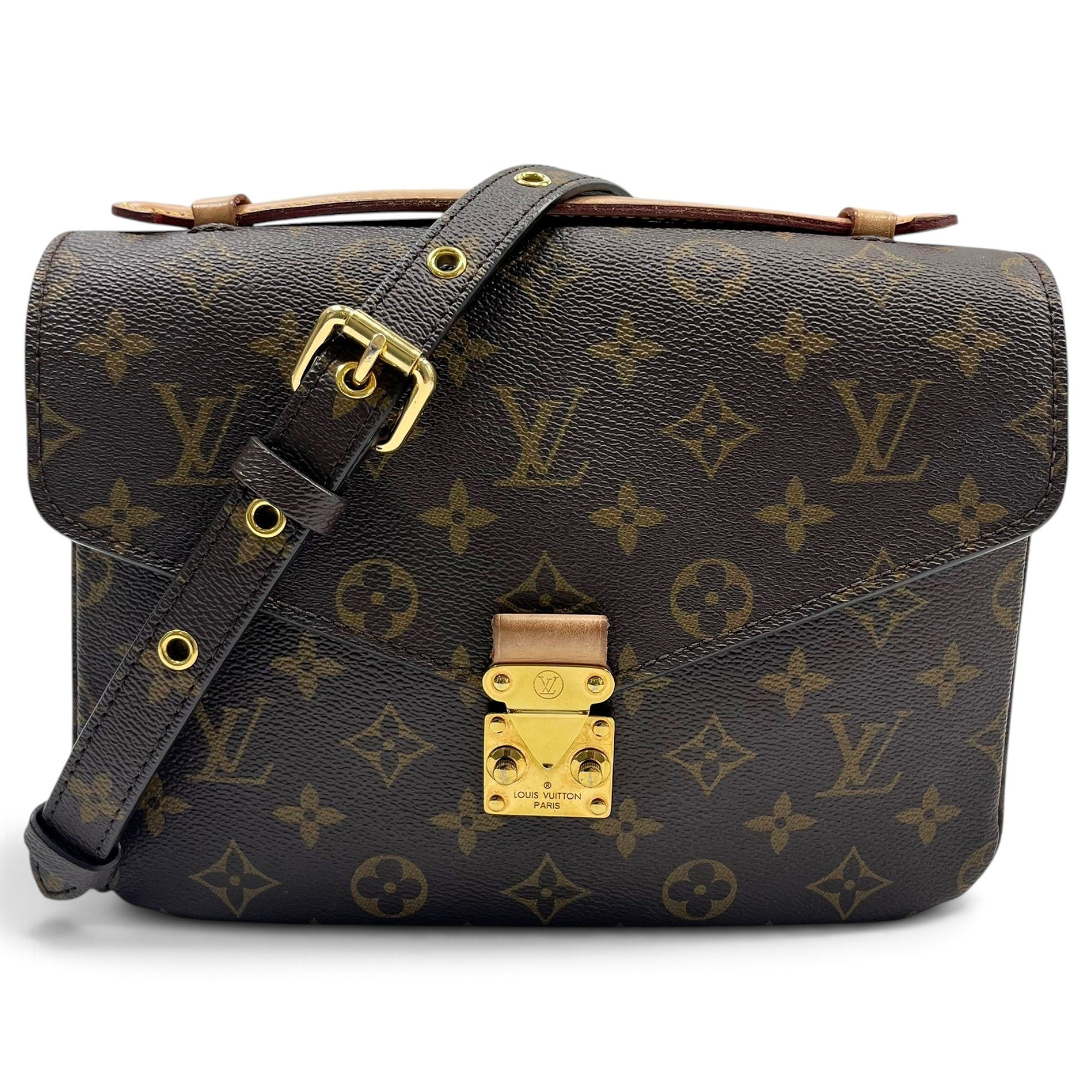 Metis leather handbag