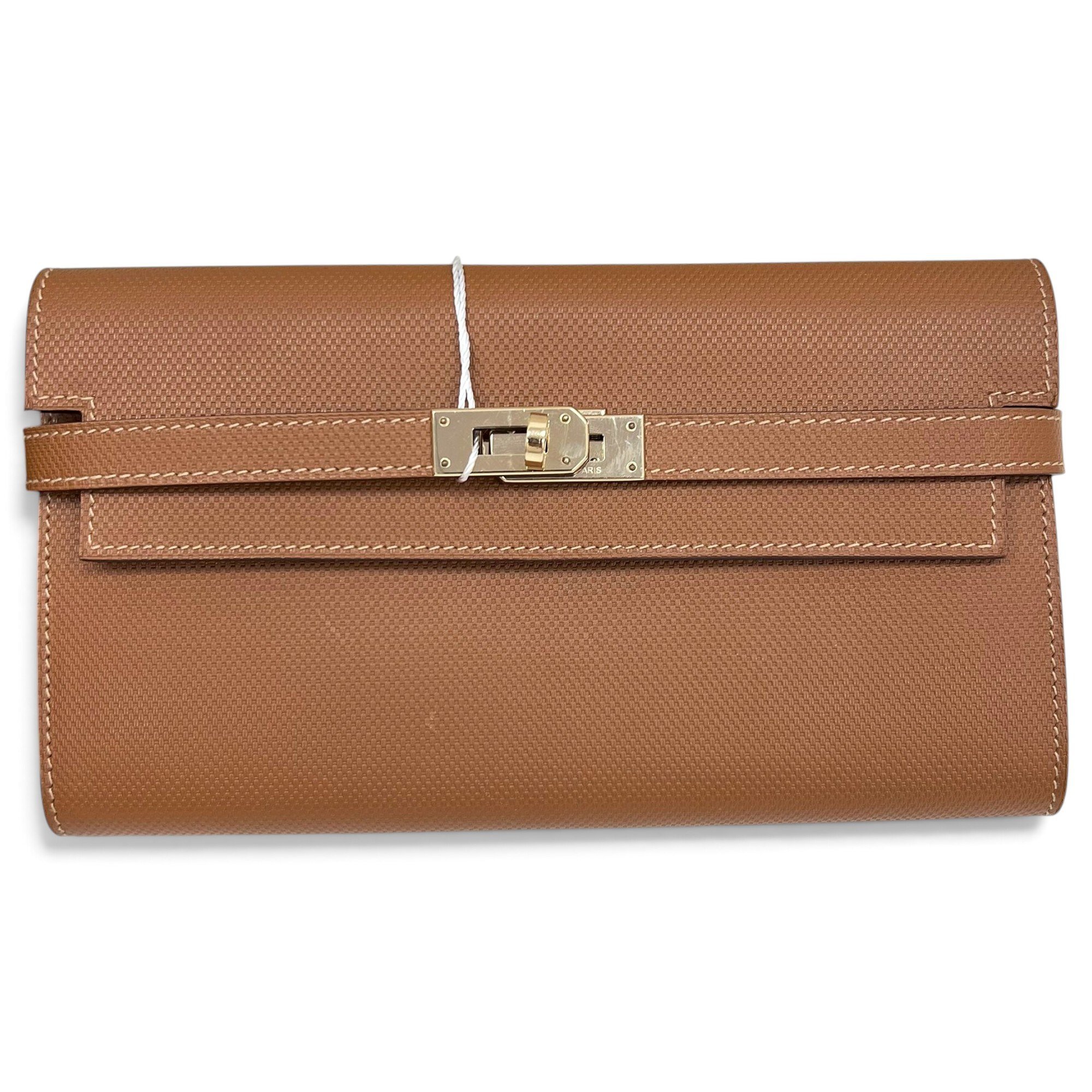 Kelly to go leather clutch bag