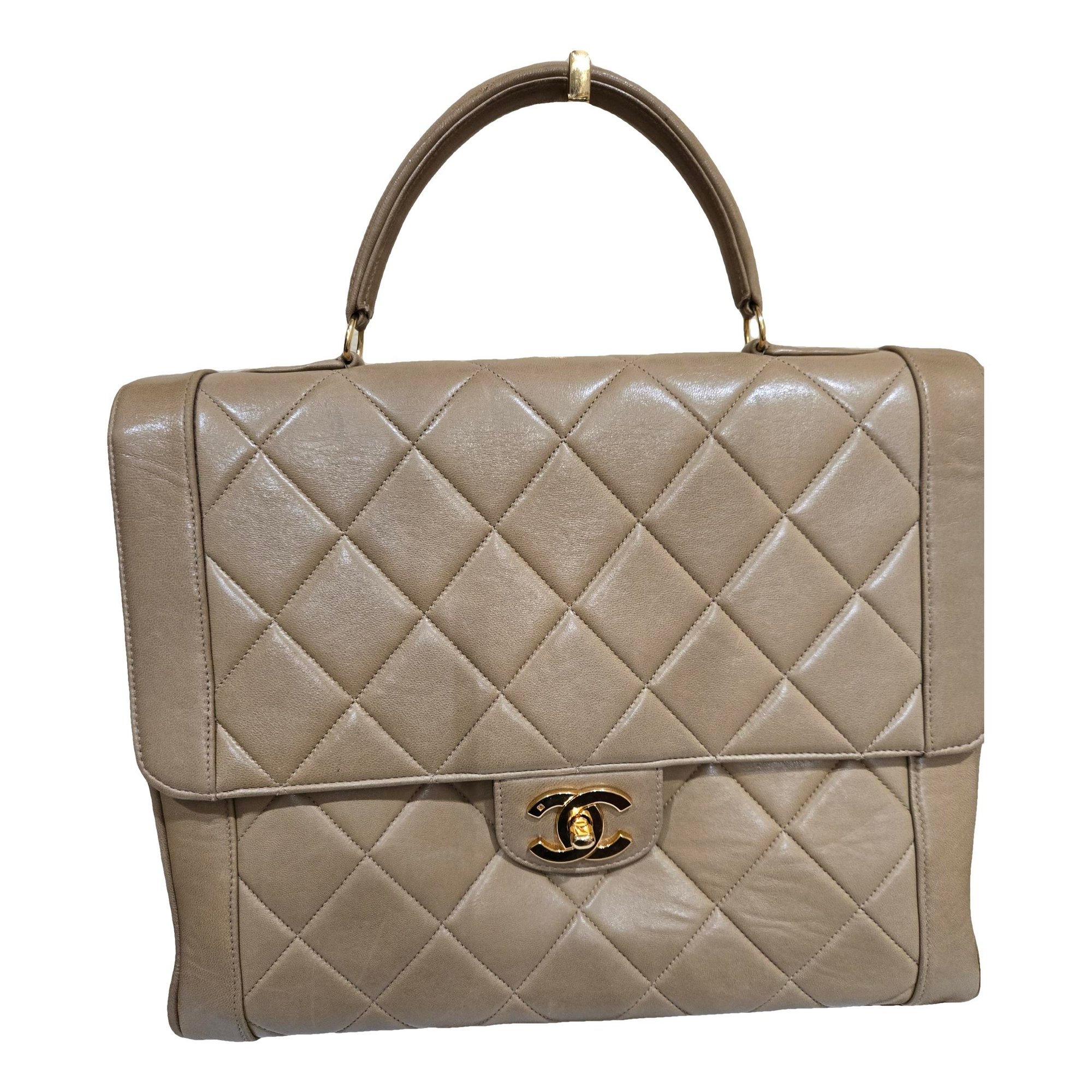 Timeless Classique Top Handle leather handbag