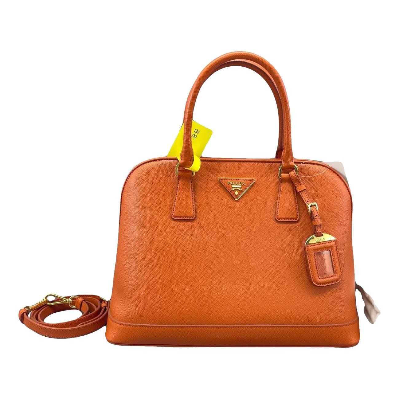 Promenade leather handbag