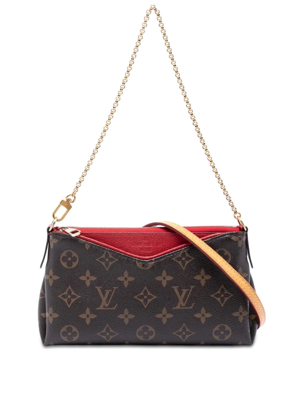 2016 Monogram Pallas Clutch satchel