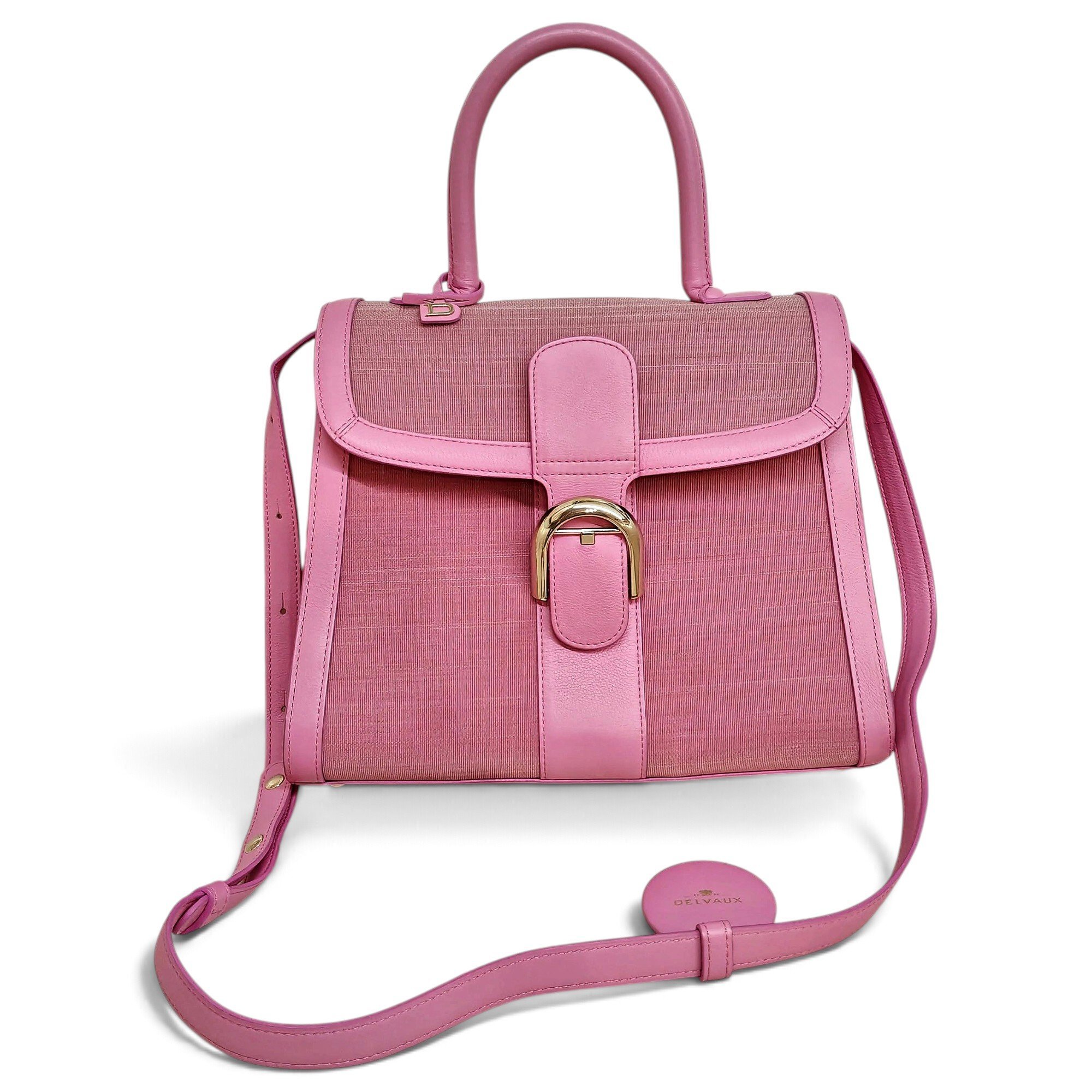 Delvaux Brillant cloth handbag