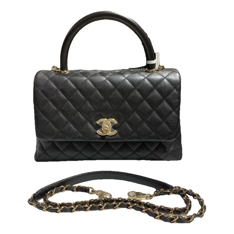 Coco Handle leather handbag